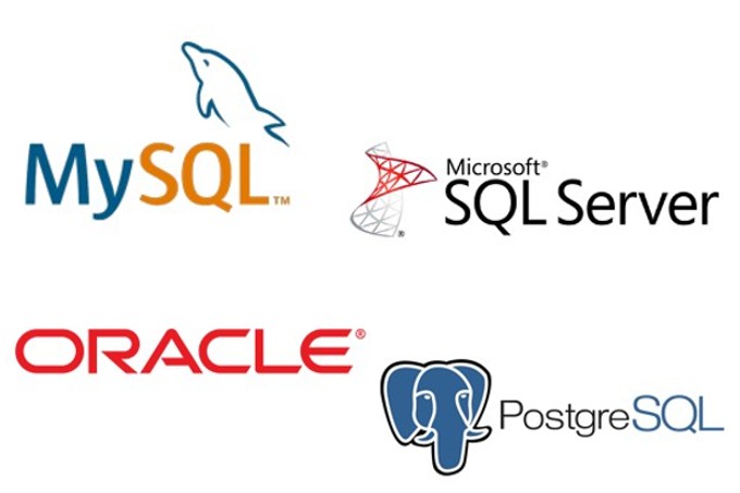 MySQL, PostgreSQL, Oracle, T-SQL Databases